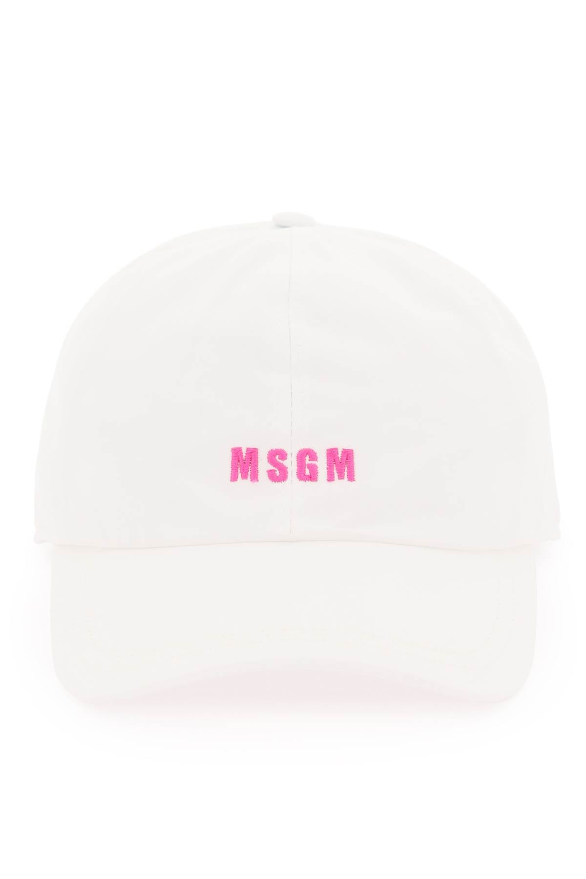 MSGM Msgm fluo logo baseball cap