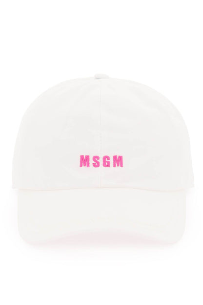 MSGM Msgm fluo logo baseball cap