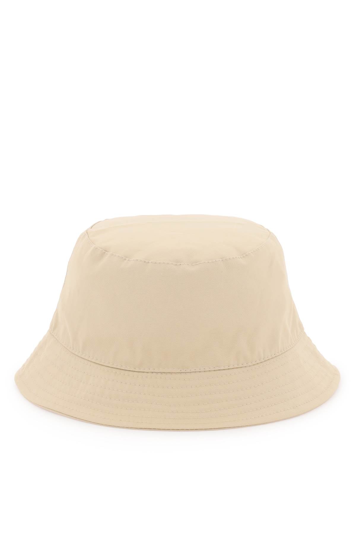 MSGM Msgm cotton bucket hat with embroidery
