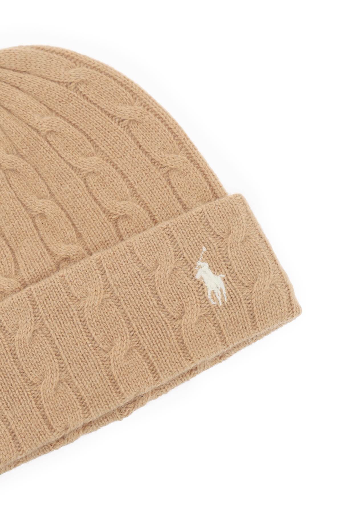 Polo Ralph Lauren Polo ralph lauren cable-knit cashmere and wool beanie hat