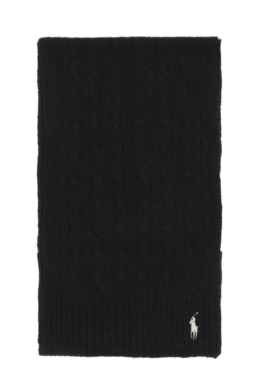 Polo Ralph Lauren Polo ralph lauren wool and cashmere cable-knit scarf