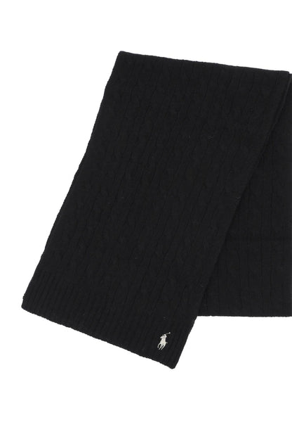 Polo Ralph Lauren Polo ralph lauren wool and cashmere cable-knit scarf