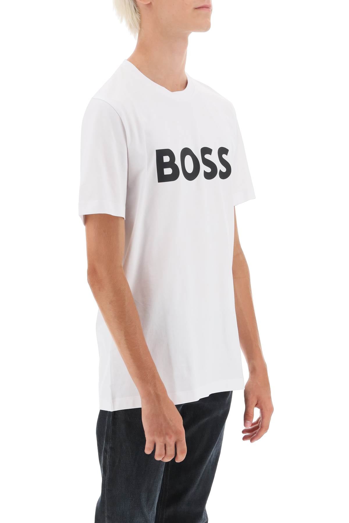 Boss Boss tiburt 354 logo print t-shirt