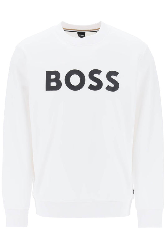 Boss Boss logo print sweatshirt