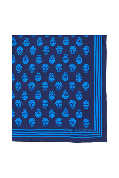 Alexander Mcqueen Alexander mcqueen skull print silk scarf