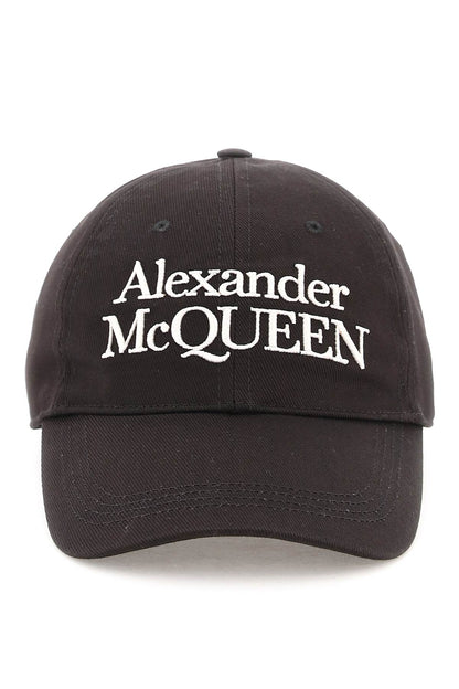 Alexander Mcqueen Alexander mcqueen baseball cap with embroidery