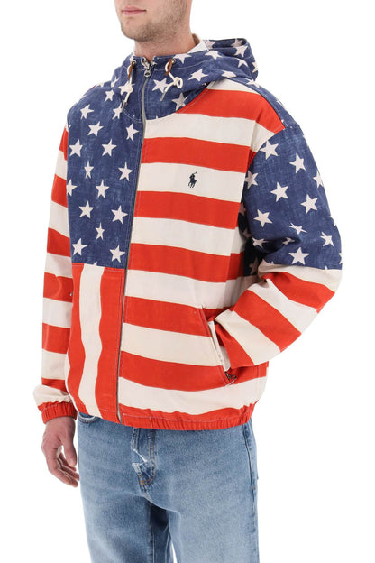 Polo Ralph Lauren Polo ralph lauren flag print cotton jacket
