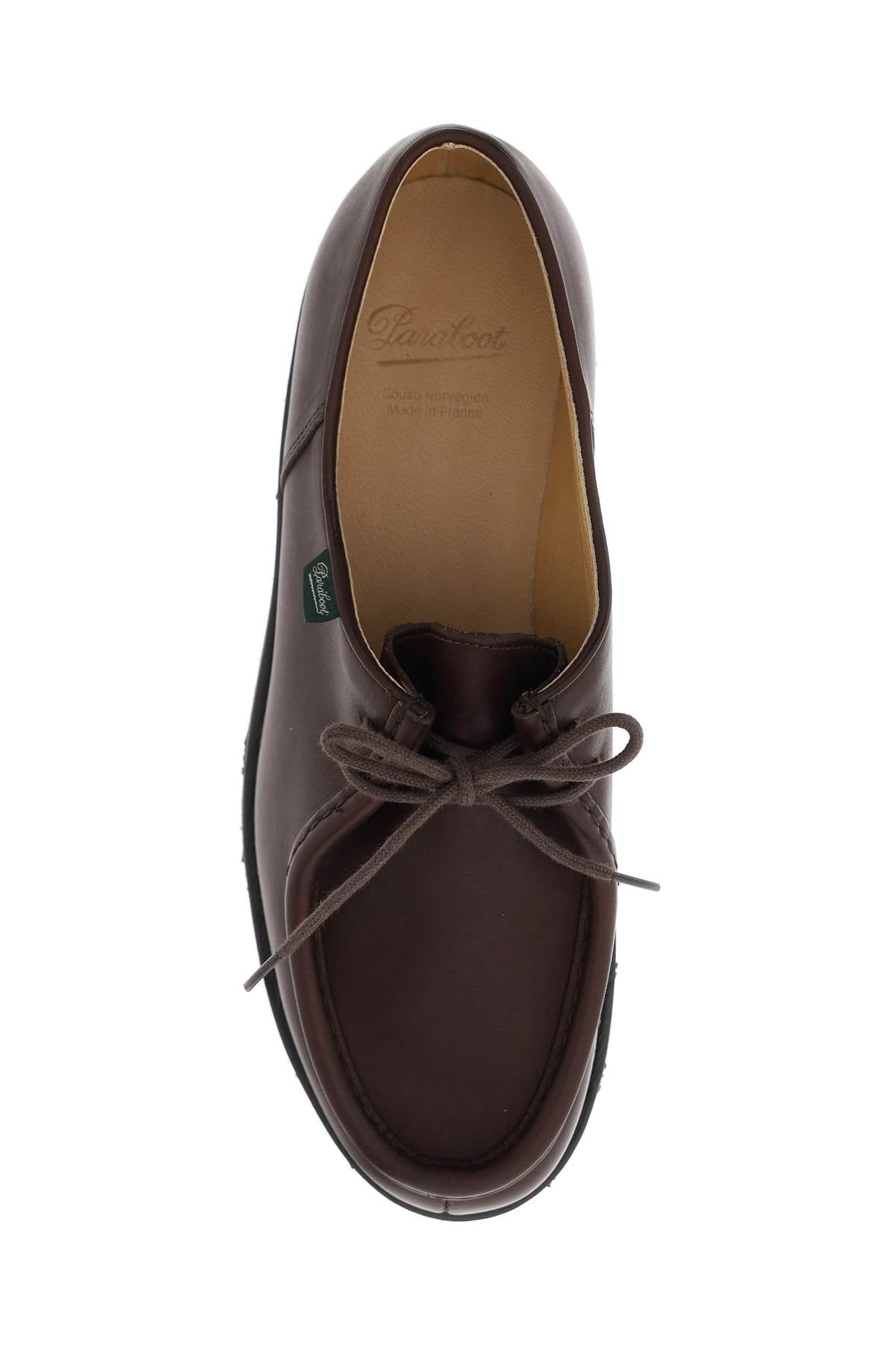 Paraboot Paraboot leather michael derby shoes