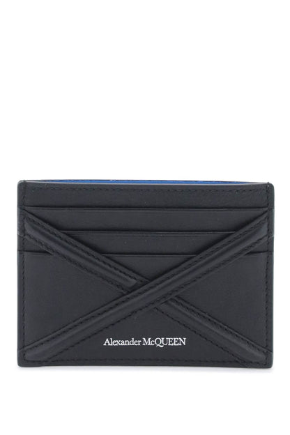 Alexander Mcqueen Alexander mcqueen leather harness cardholder