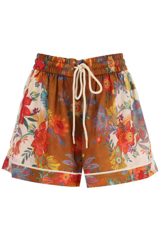 Zimmermann Zimmermann 'ginger' shorts with floral motif