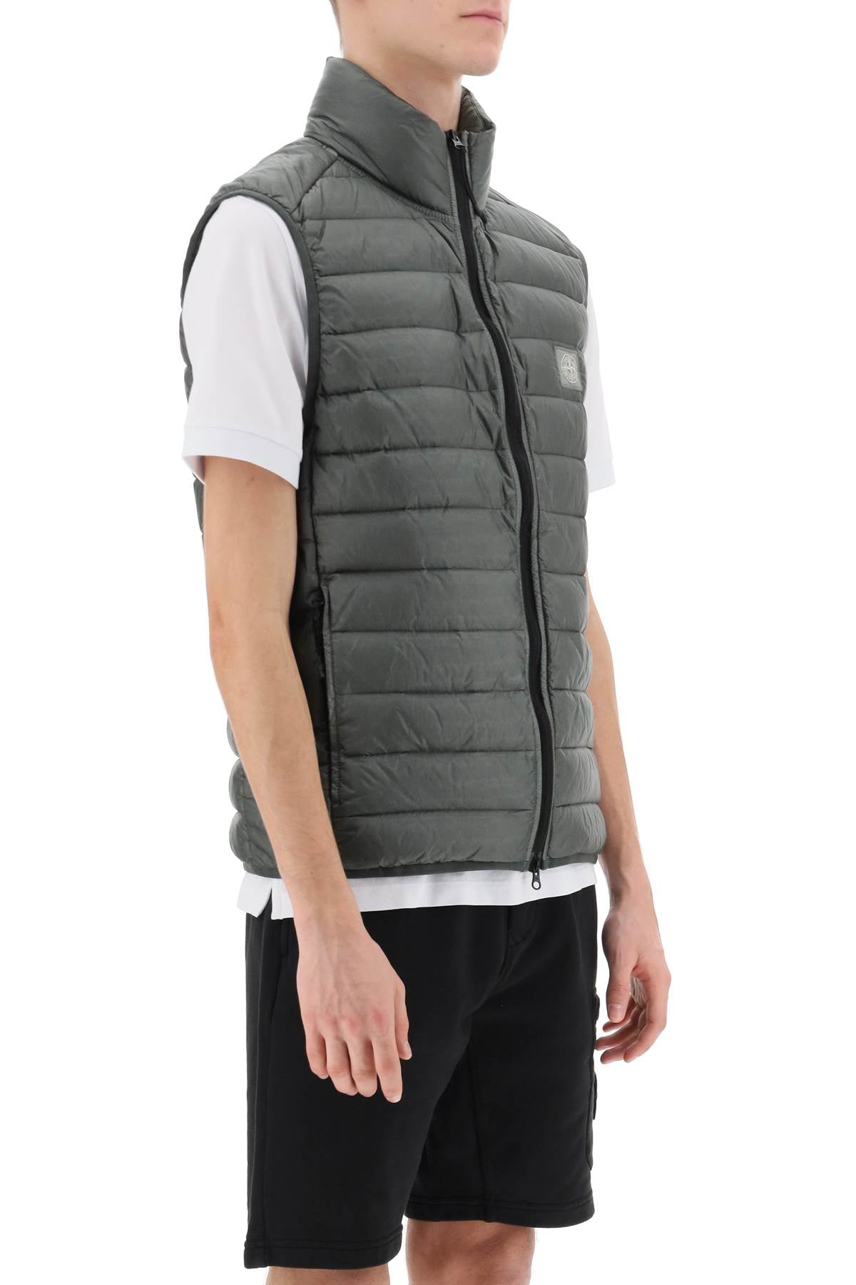 Stone Island Stone island lightweight puffer vest in r-nylon down-tc
