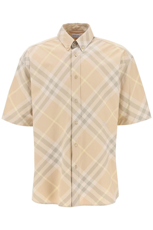 Burberry Burberry "organic cotton checkered shirt