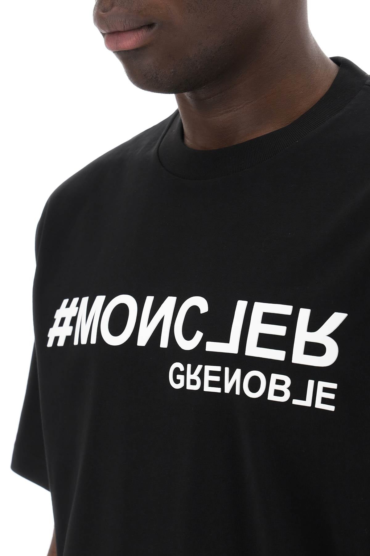 Moncler GRENOBLE Moncler grenoble embossed logo t-shirt
