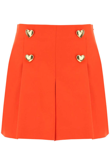 Moschino Moschino shorts with heartshaped buttons