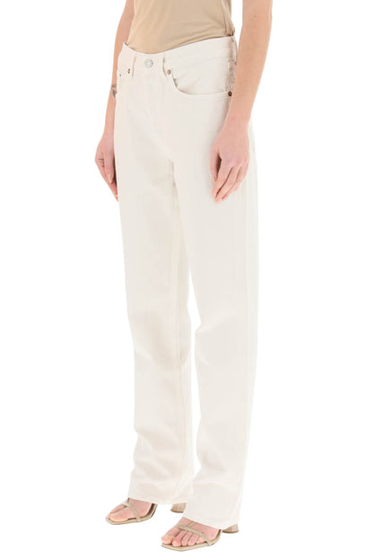 Agolde Agolde lana straight mid rise jeans