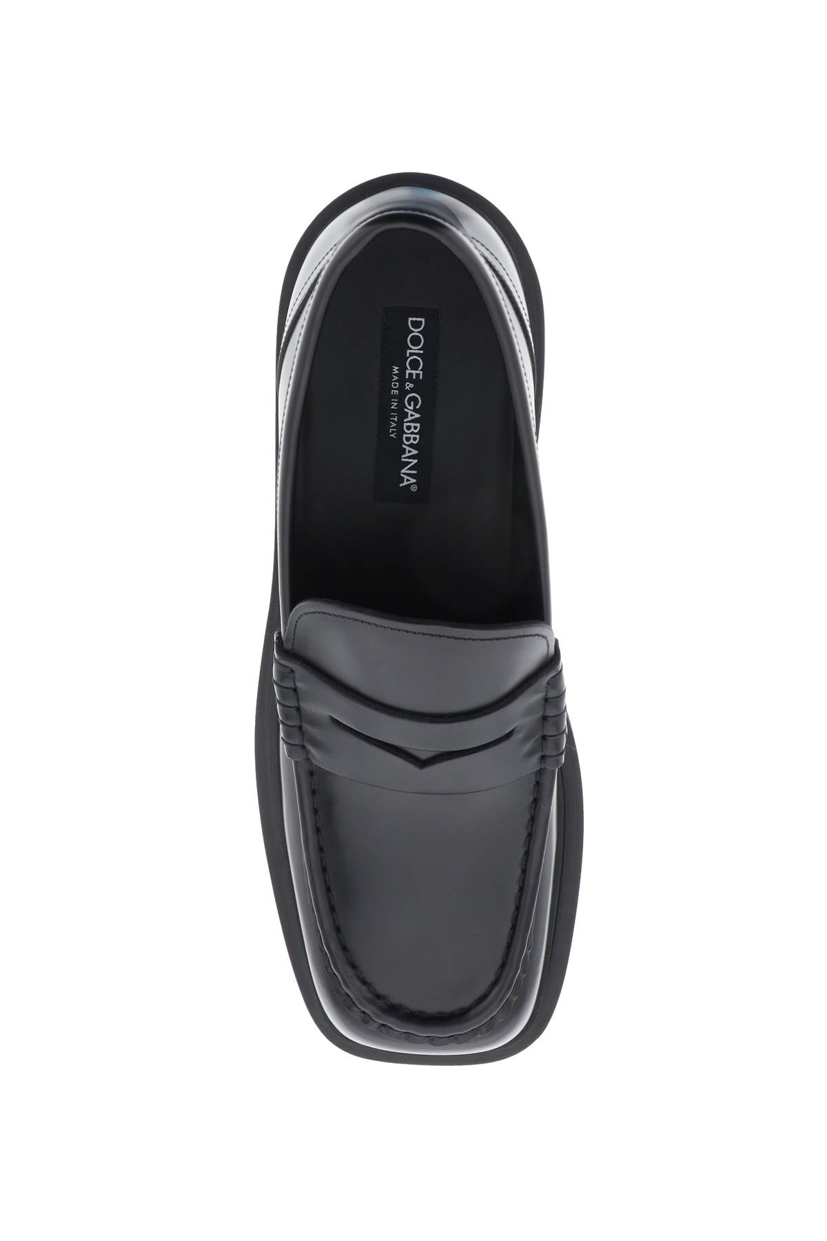 Dolce & Gabbana Dolce & gabbana brushed leather loafers