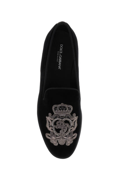Dolce & Gabbana Dolce & gabbana velvet loafers