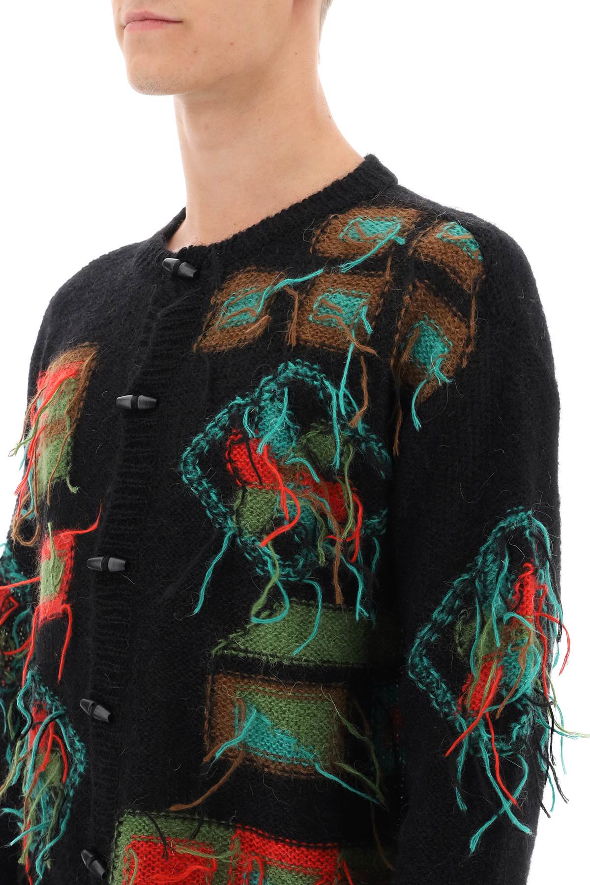 Andersson Bell Andersson bell 'village' intarsia cardigan