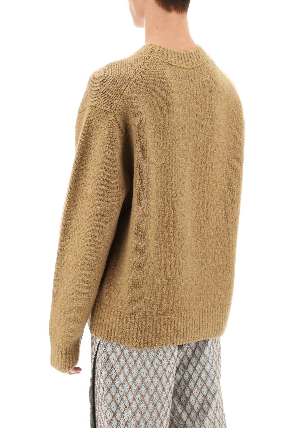 Acne Studios Acne studios crew-neck sweater in wool and cotton