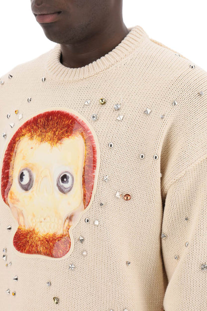 Acne Studios Acne studios "studded pullover with animation