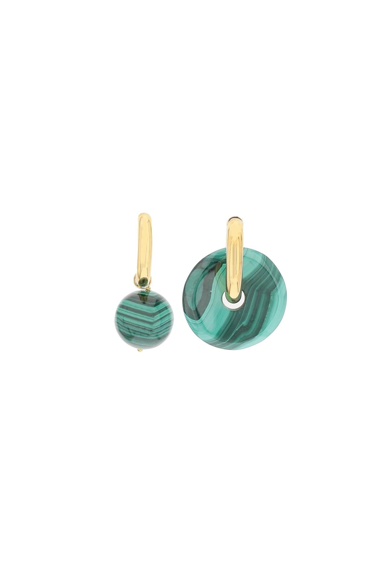 Timeless Pearly Timeless pearly malachite earrings
