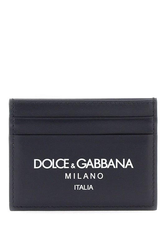 Dolce & Gabbana Dolce & gabbana logo leather cardholder