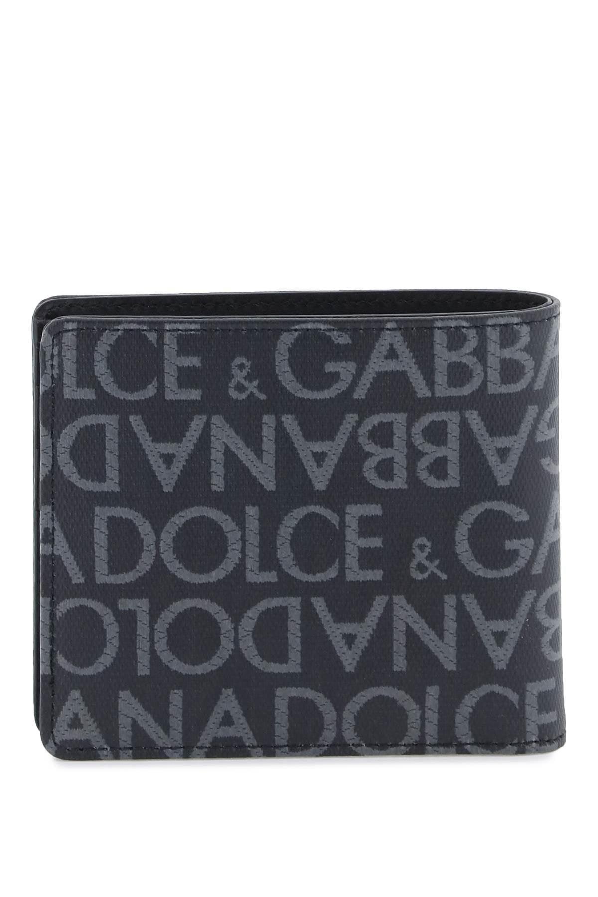 Dolce & Gabbana Dolce & gabbana jacquard logo wallet