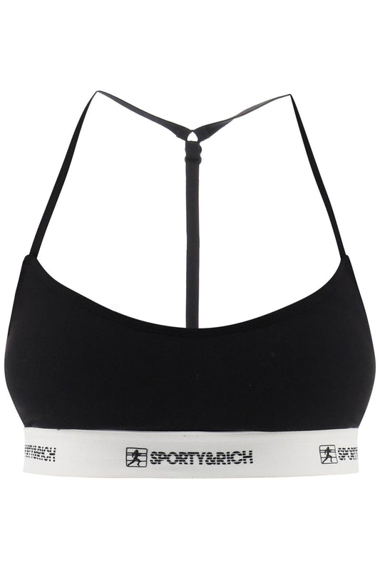Sporty & Rich Sporty rich sports bra with logo band