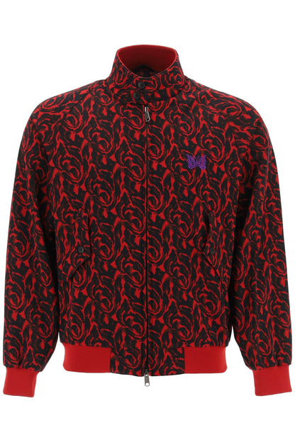 Baracuta X Needles Baracuta x needles harrington track jacket in jacquard jersey