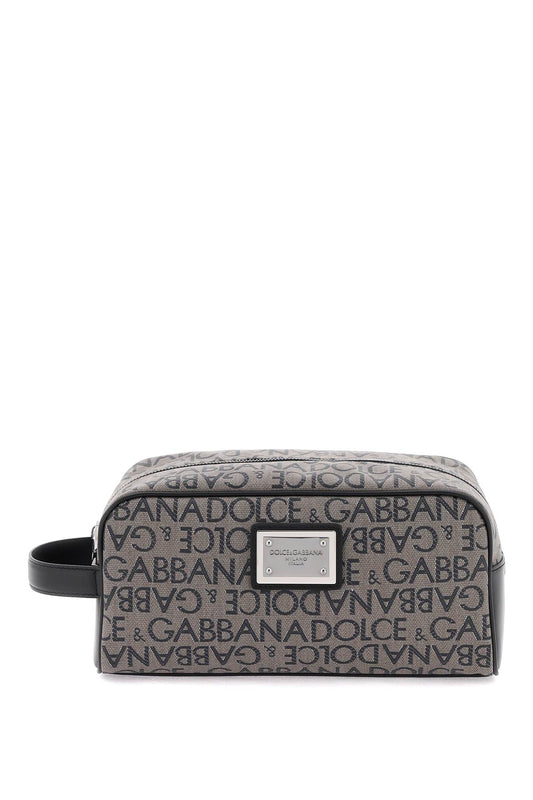 Dolce & Gabbana Dolce & gabbana coated jacquard vanity case