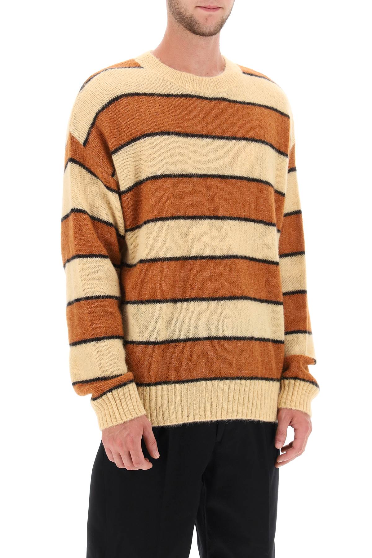 Closed Closed striped wool and alpaca sweater