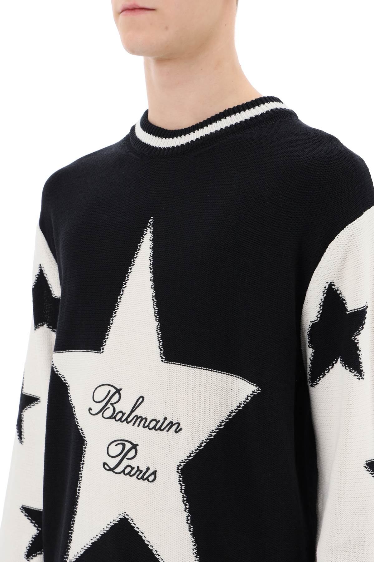 Balmain Balmain sweater with star motif