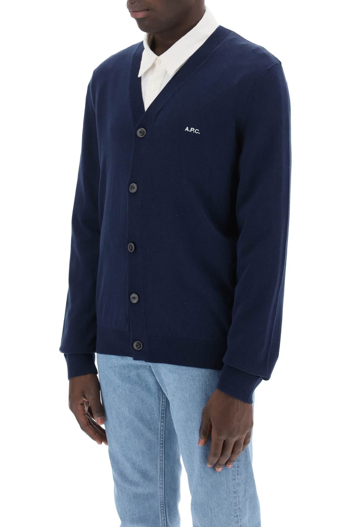 A.P.C. A.p.c. cotton curtis cardigan for a comfortable