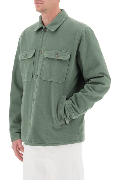 A.P.C. A.p.c. alessio padded overshirt