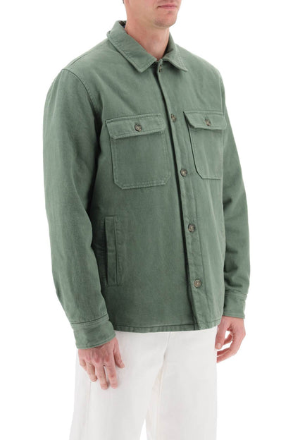 A.P.C. A.p.c. alessio padded overshirt