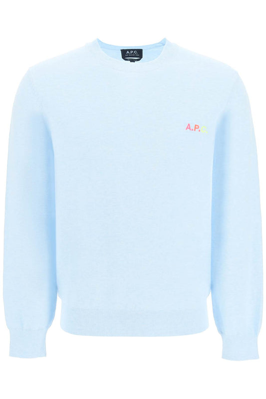 A.P.C. A.p.c. 'martin' pullover with logo embroidery detail