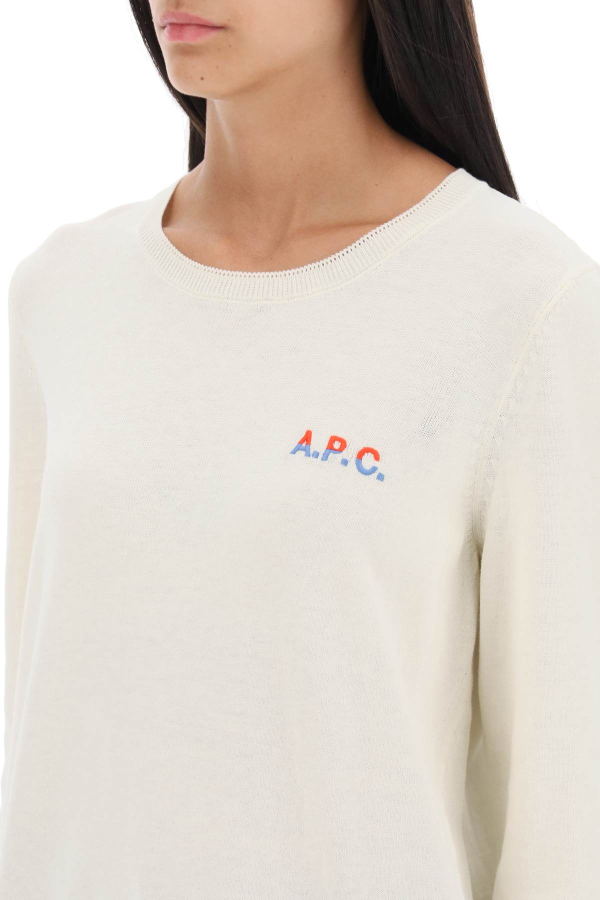 A.P.C. A.p.c. 'albane' crew-neck cotton sweater