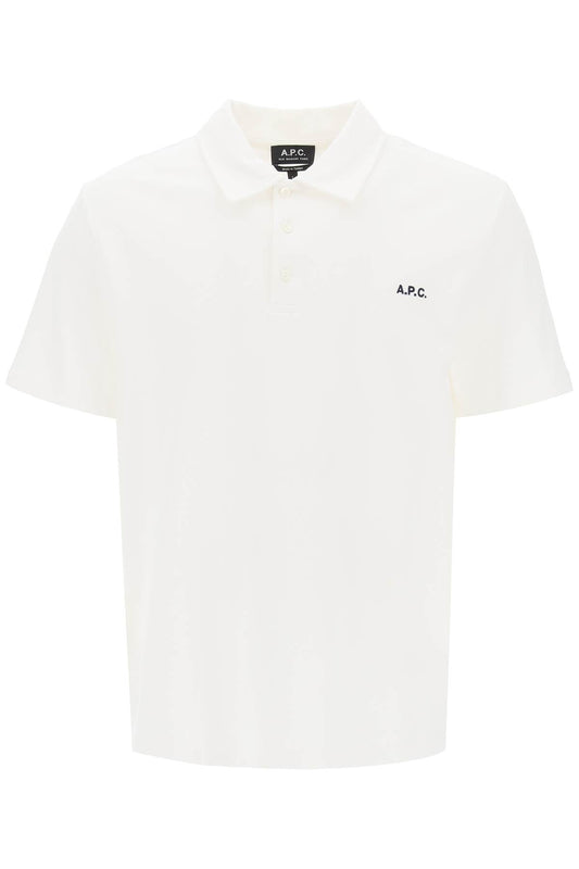 A.P.C. A.p.c. carter polo shirt with logo embroidery