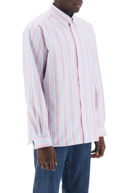 A.P.C. A.p.c. mathias striped oxford shirt