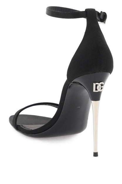 Dolce & Gabbana Dolce & gabbana satin sandals for elegant