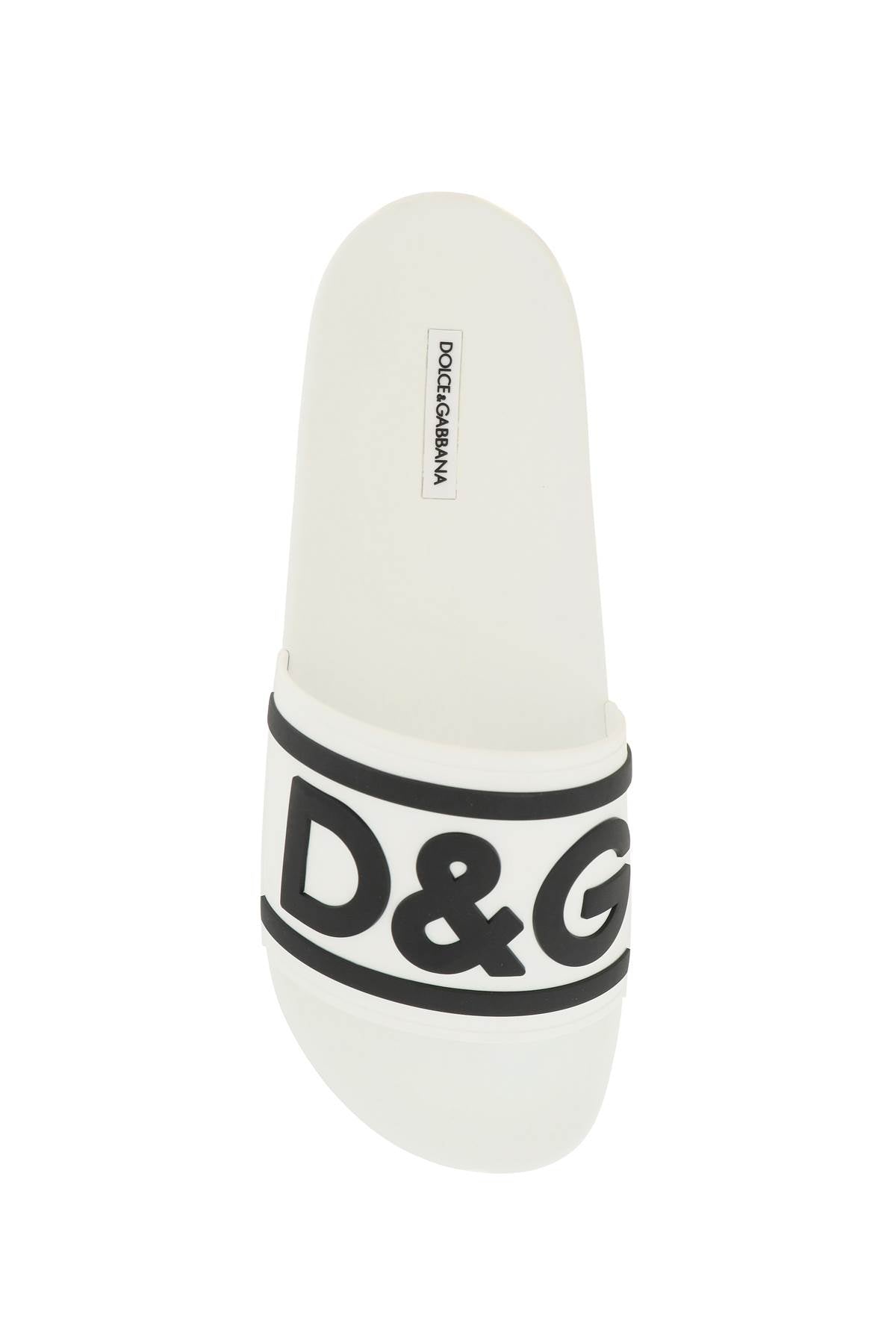 Dolce & Gabbana Dolce & gabbana logo rubber slides