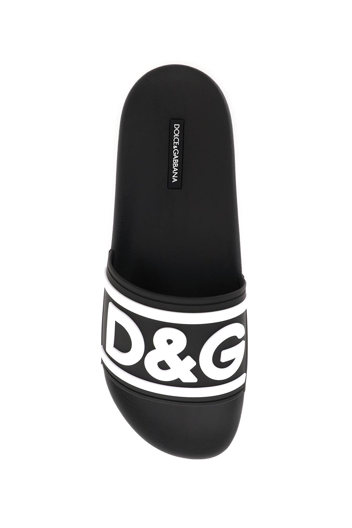 Dolce & Gabbana Dolce & gabbana logo rubber slides