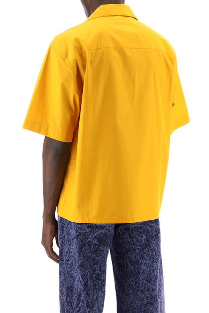Marni Marni organic cotton bowling-style shirt in