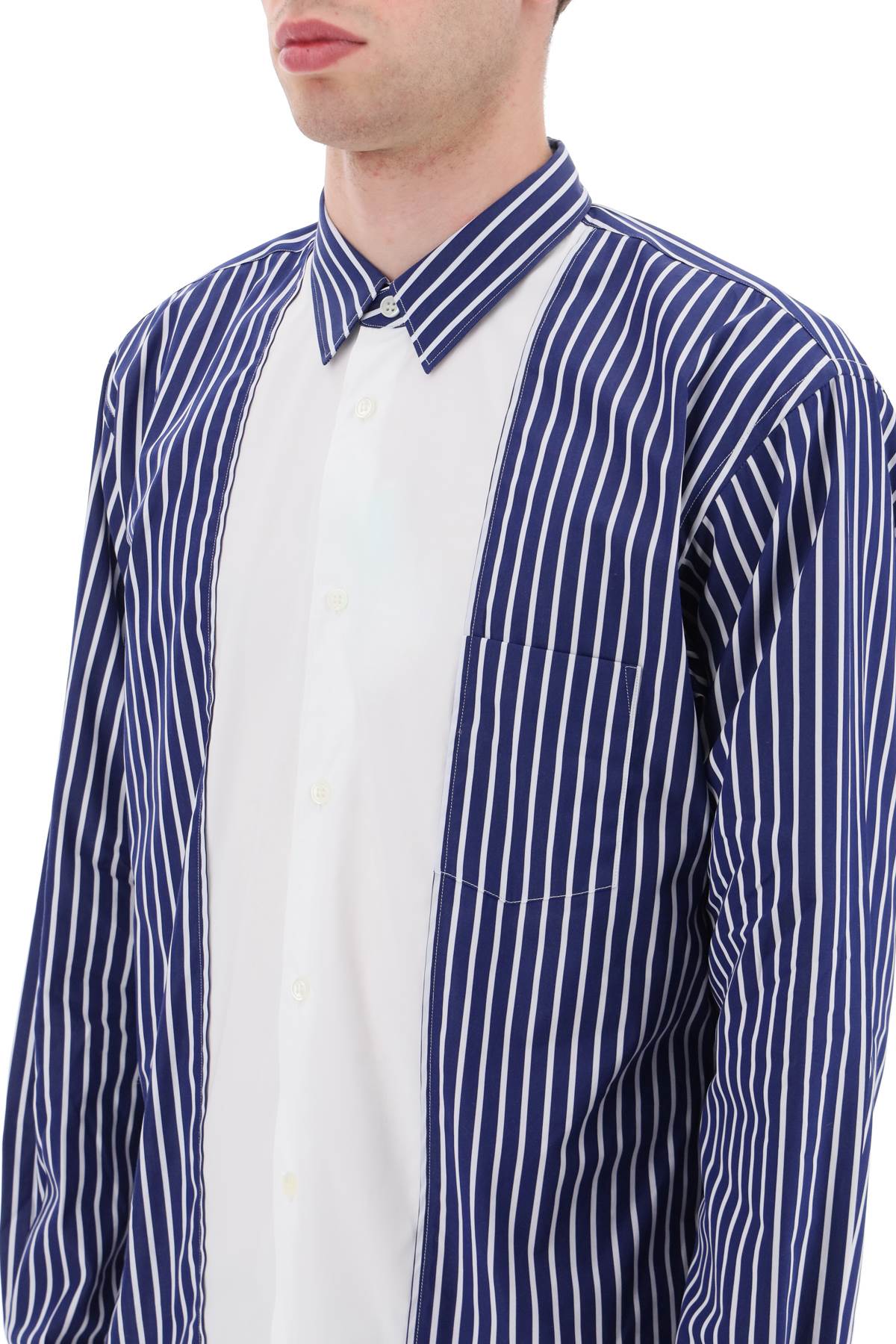 Comme Des Garcons Shirt Comme des garcons shirt striped cotton shirt