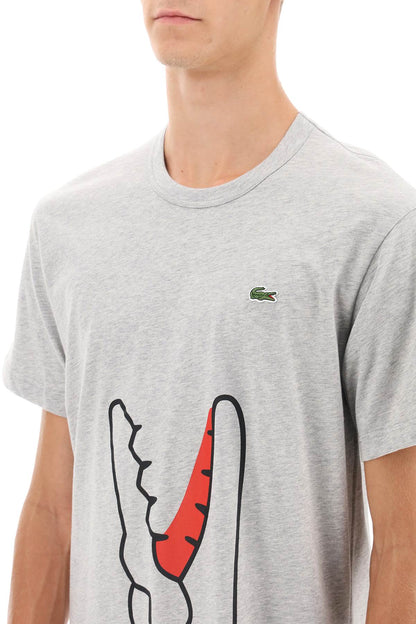 Comme Des Garcons Shirt Comme des garcons shirt x lacoste t-shirt with graphic print