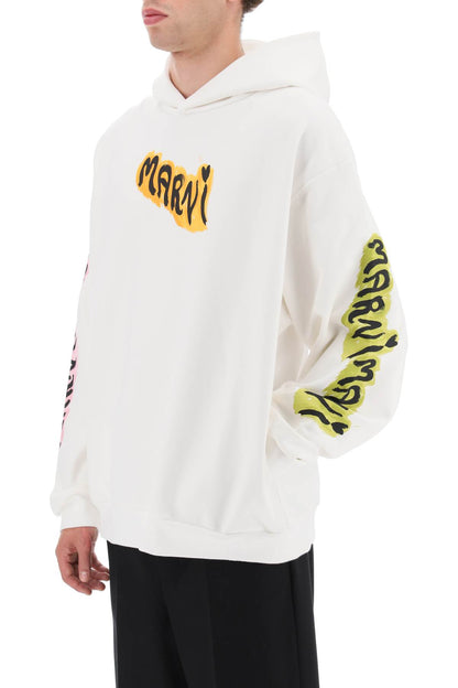 Marni Marni hoodie with graffiti print