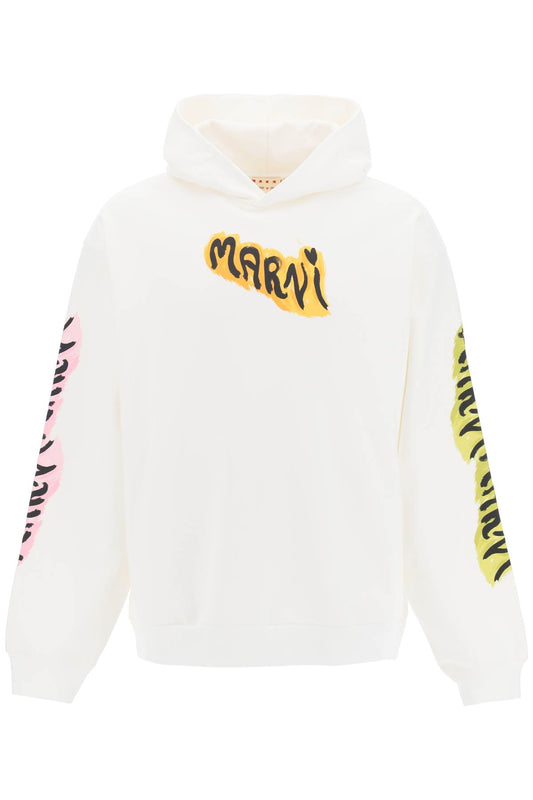 Marni Marni hoodie with graffiti print