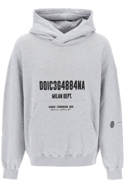 Dolce & Gabbana Dolce & gabbana distressed-effect hoodie
