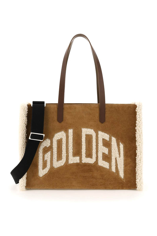 Golden Goose Golden goose california east-west bag with shearling detail