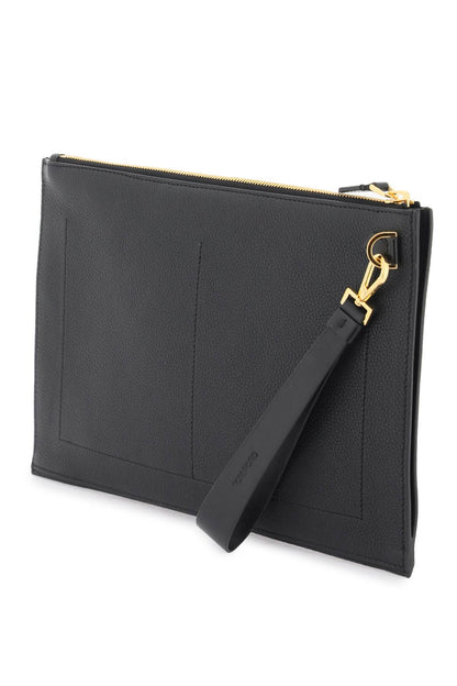 Tom Ford Tom ford grained leather pouch
